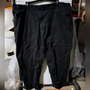 Men's black dress pants Fit by DXL 52x28